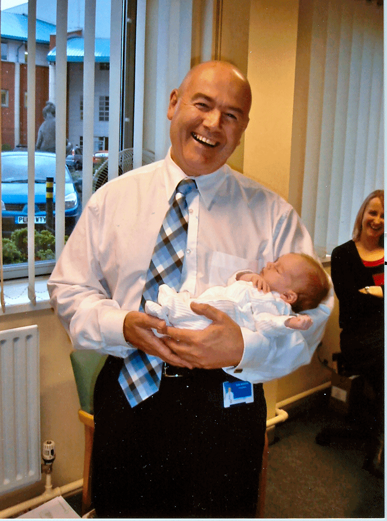 Ken Morris, Trust Chairman and infant